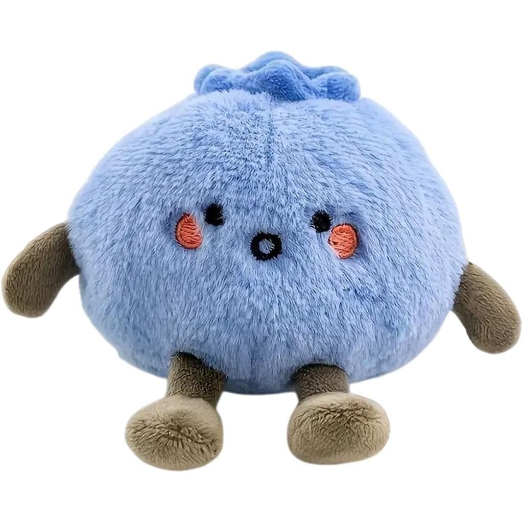 Almofada De Pelúcia De Mirtilo-Adorável Em Formato De Baga Macia | Blueberry Buddy Snuggle , Travesseiro Frutas Para Cri