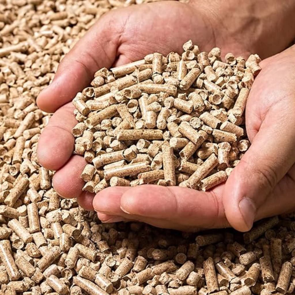 Areia Granulado Higiênico de Madeira para Pets Alta Absorção e Controle de Odores Gatos Coelhos Equino Roedores