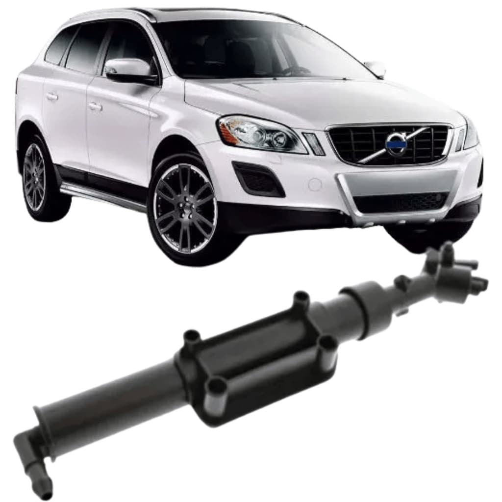 Esguicho do Farol Volvo XC60 2.0 e 3.0 T5 e T6 de 2009 a 2014 - Ld Direito