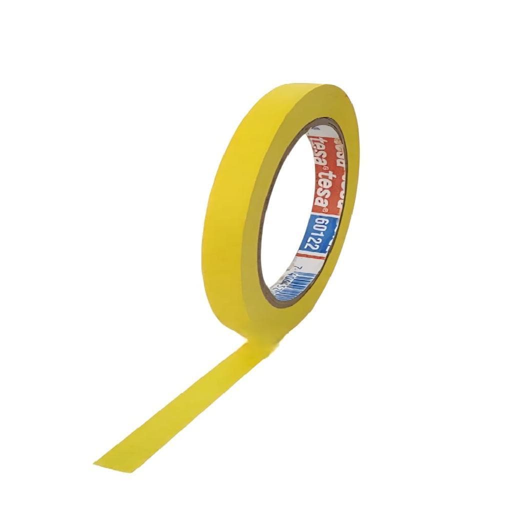 Fita Crepe Amarela Profissional 12mmX50m Tesa