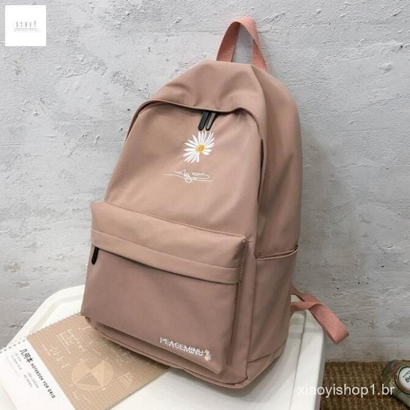 Mochila Feminina Margarida Impressão À Prova Dwaterproof Água Oxford Médio Estudante Sacos De Escola Para Meninas Adoles