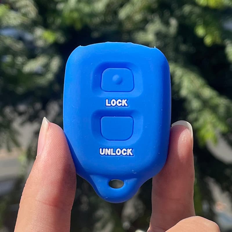 Adequado para Toyota modelo antigo Weiruirong caixa de controle remoto saco velho Split controle remoto chave Silicone c
