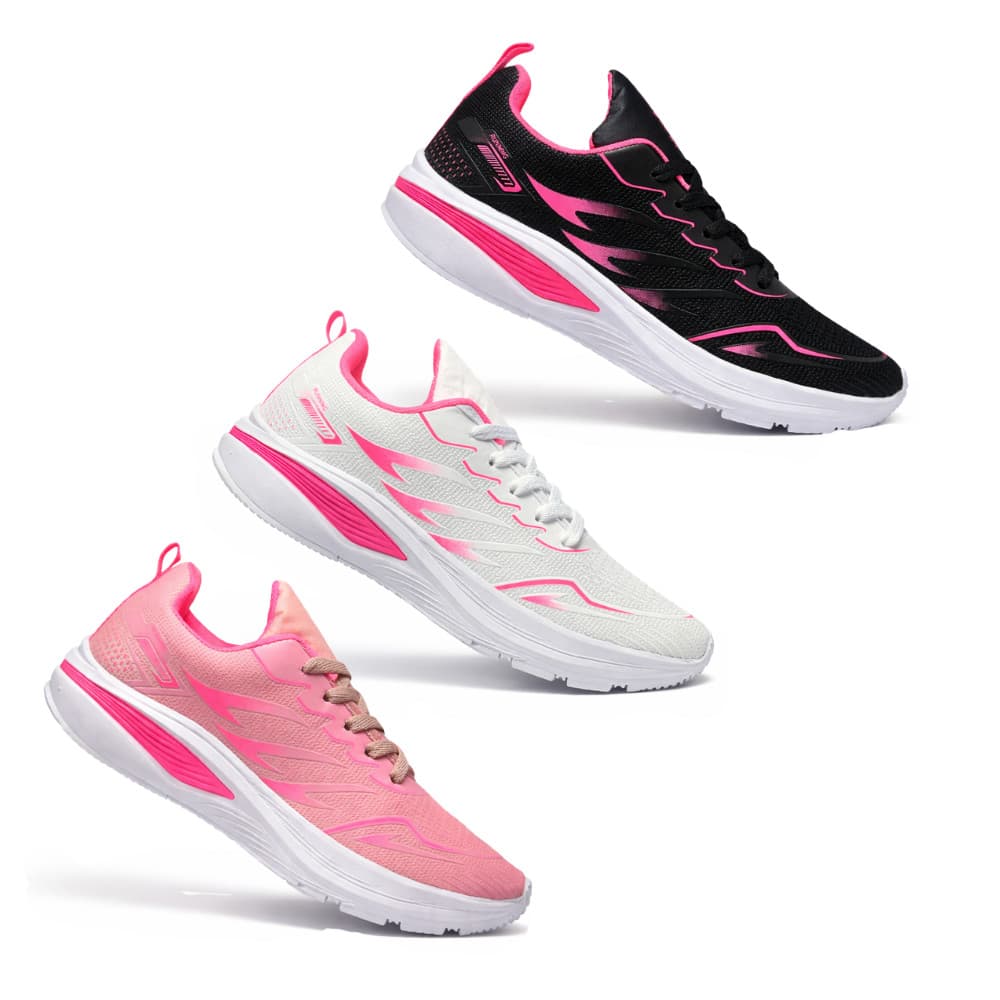 Kit 3 Tênis Hevo Esportivo ou de Uso Casual Sola Ultra Macia Micro Expandido