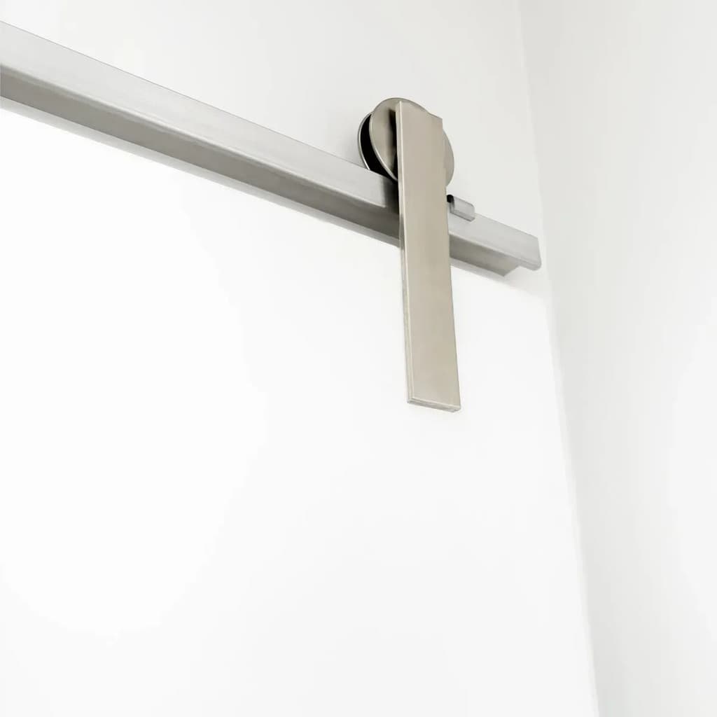 Kit Celeiro Porta Até 60cm Natural Trilho 1,20mt Resistente
