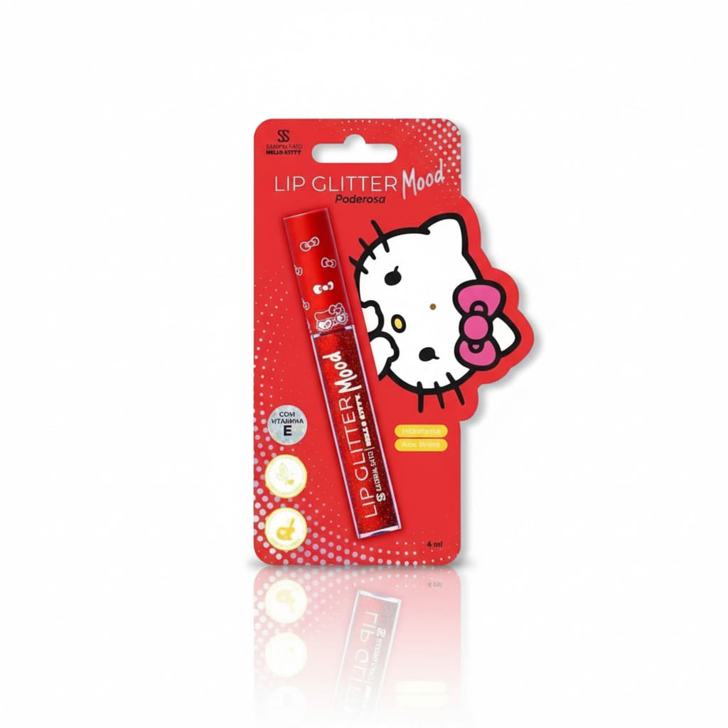 Lip Glitter Mood Poderosa Sabrina Sato Hello Kitty