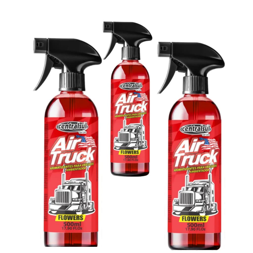 Aromatizante Air Truck Flowers Centralsul 500ml