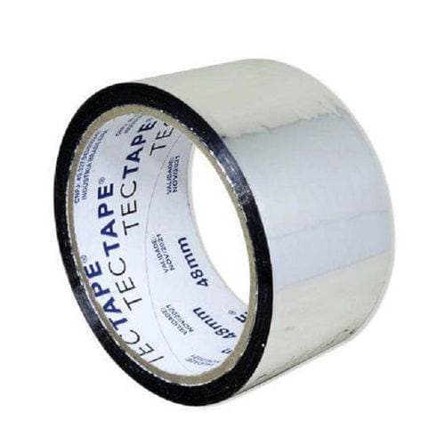 Fita Adesiva Aluminizada 48mm x 45m para Vedação e Isolamento Térmico