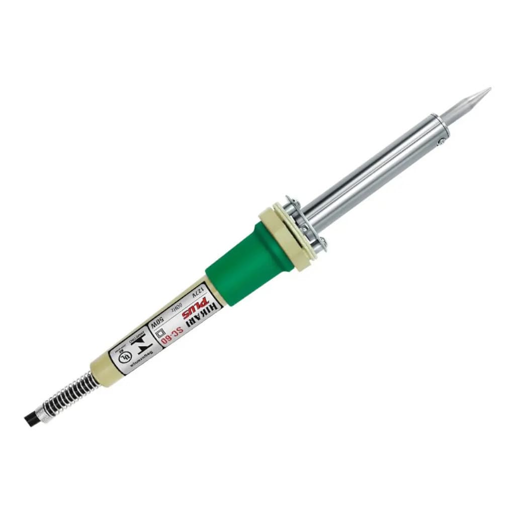 Ferro de Solda Hikari Plus SC-60 50W Profissional Cabo Resistente Certificado Inmetro Original Pronta Entrega