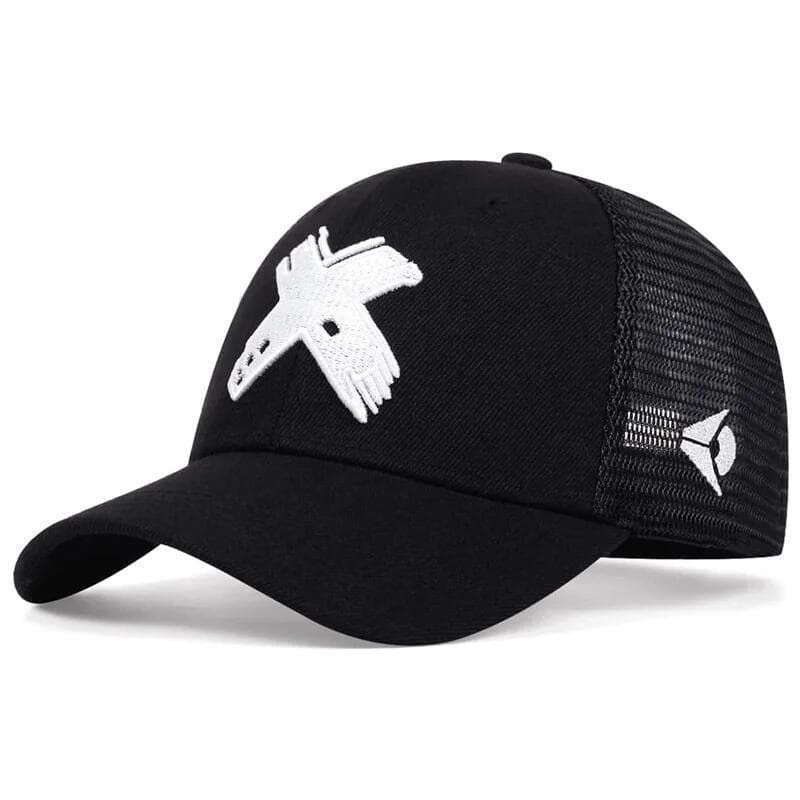 Boné De Beisebol De Malha Masculino De Verão , Esporte Ao Ar Livre , Letra X , Chapéu Snapback Para Mulheres , Unissex ,