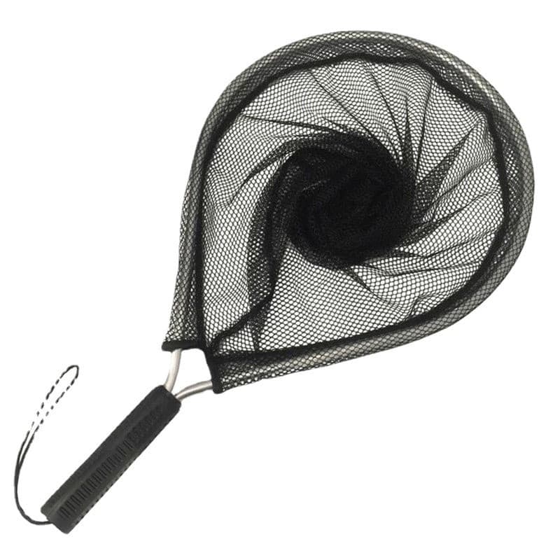 Passagua Para Pesca Redondo Rede Aluminio Cabo Grande Captura Peixe Albatroz