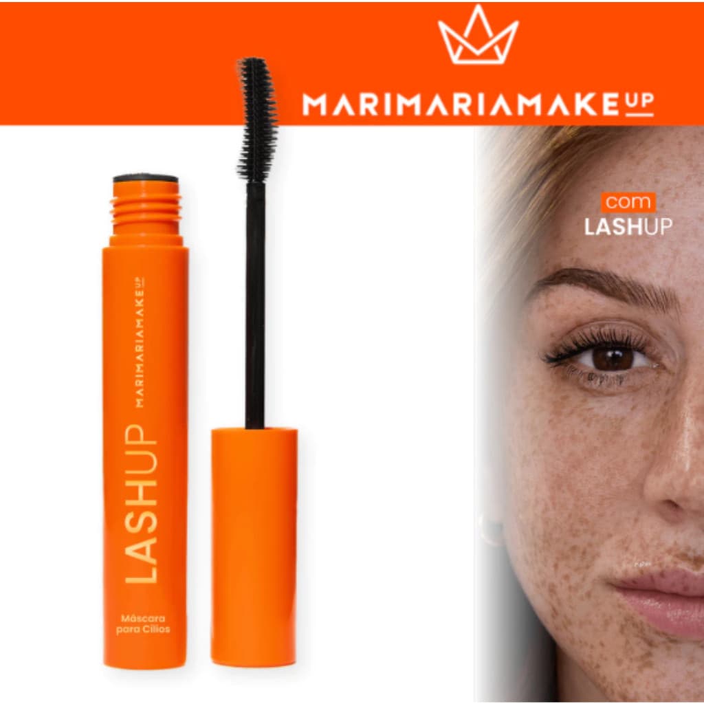 Máscara de Cílios Mari Maria Lash Up Volume Extremo Alongamento Longa Duração Profissional