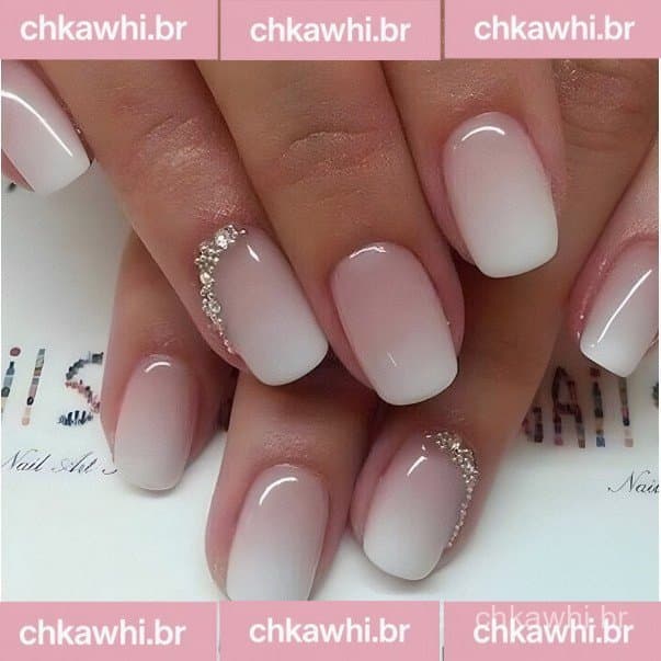 24 piece unha postiça realistaa quadrada decorada curtas luxo francesinha com cola unhas postiças decoradas