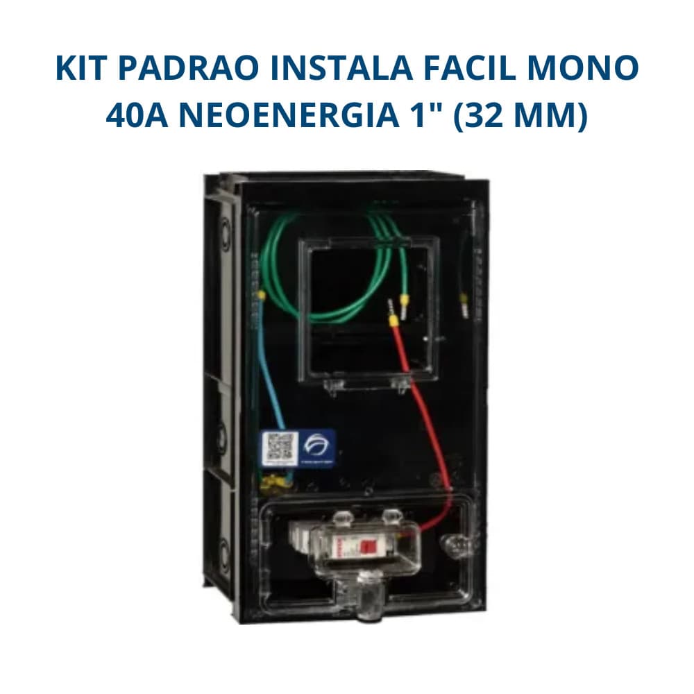 KIT INSTALA FÁCIL 40A MONO NEOENERGIA