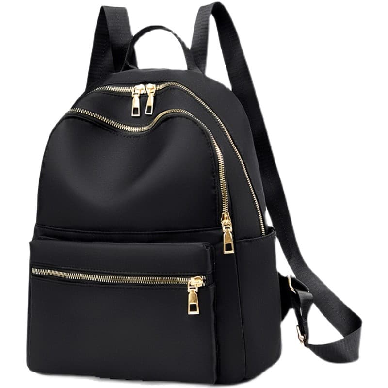 Preto Oxford pano mochila 2026 novo estilo senhoras lona grande capacidade mãe saco All-Match viagem pequena mochila fem