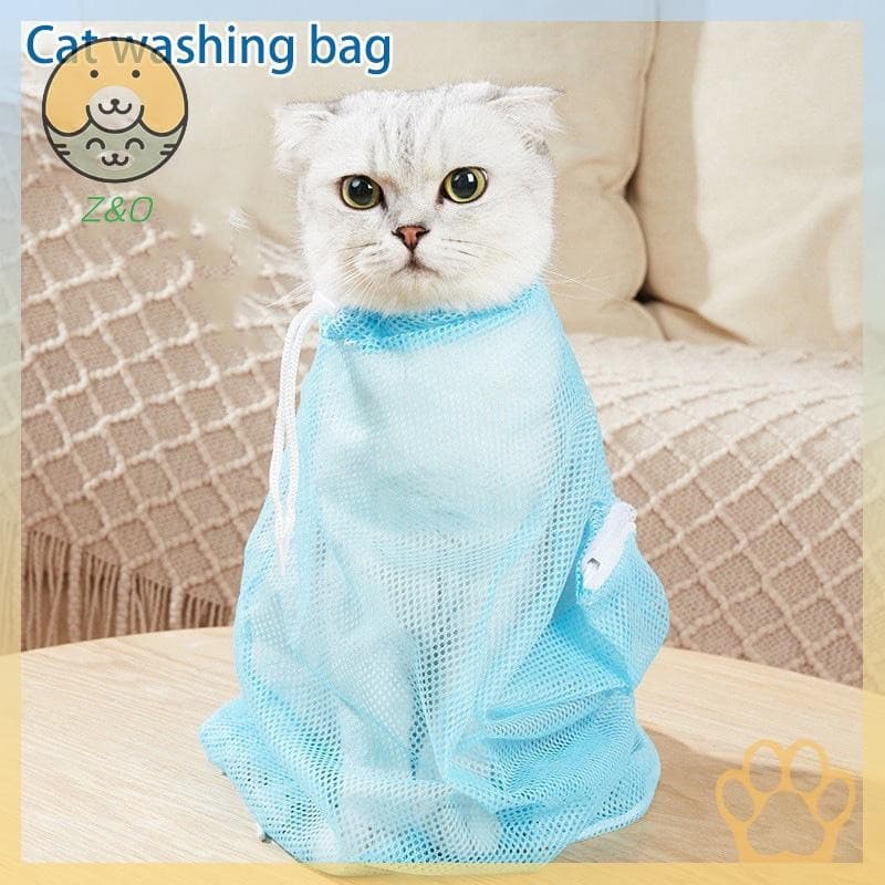 [Z & O] Bolsa Multifuncional Para Lavagem De Gatos E Animais De Estimação De Banho Especial Alimentação Anti-Mordida Ant
