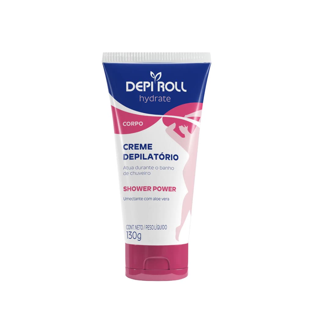 130g - Creme Depilatório Corporal Banho Shower Power Depiroll