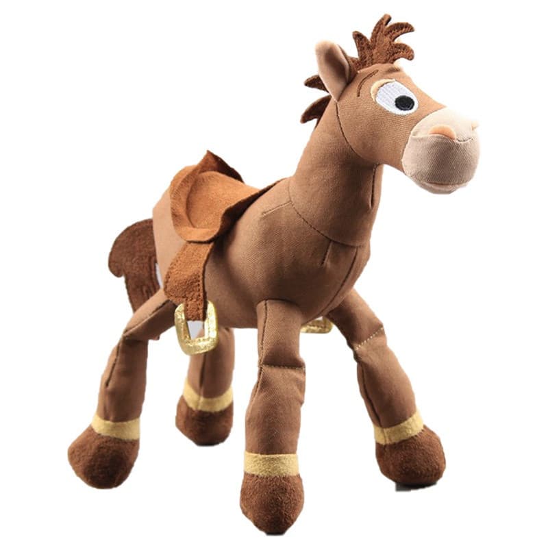 Brinquedo de Pelúcia de 25cm do Toy Story, Woody Bullseye, Boneco de Pônei Fofo, adequado como presente de aniversário p