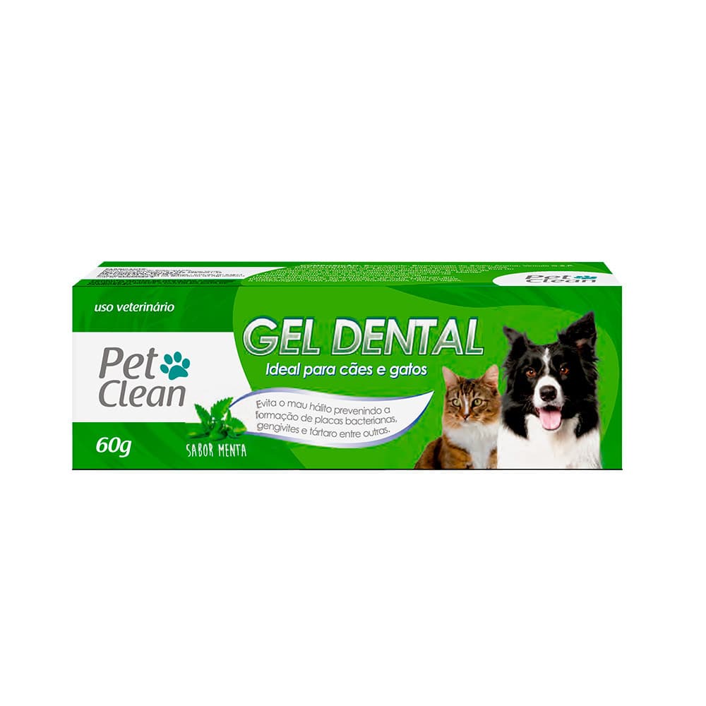 GEL DENTAL MENTA 90 G PET CLEAN