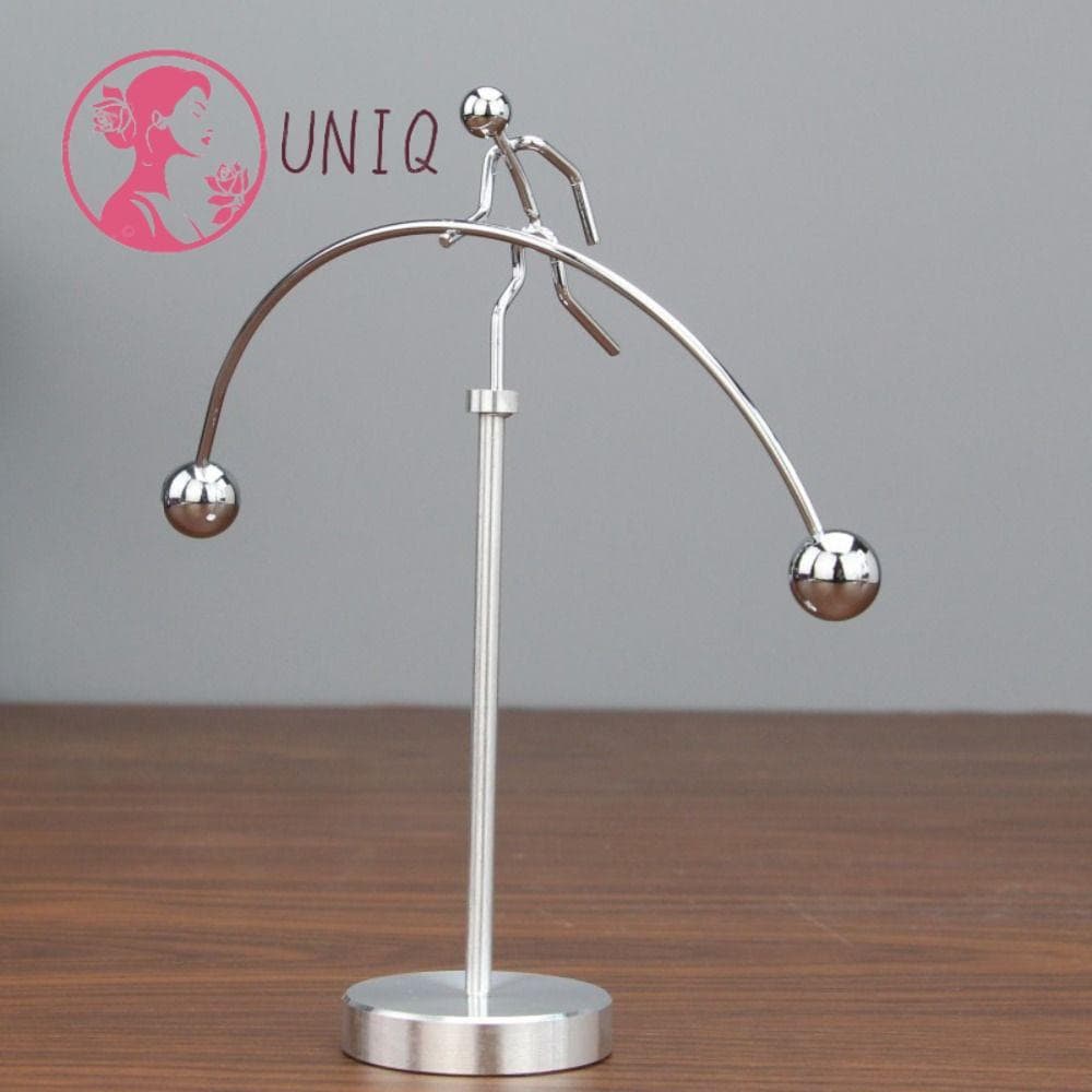 Brinquedo De Bola De Equilíbrio UNIQ , Enfeites De Berço De Pêndulo De Aço Inoxidável , Decoração De Casa