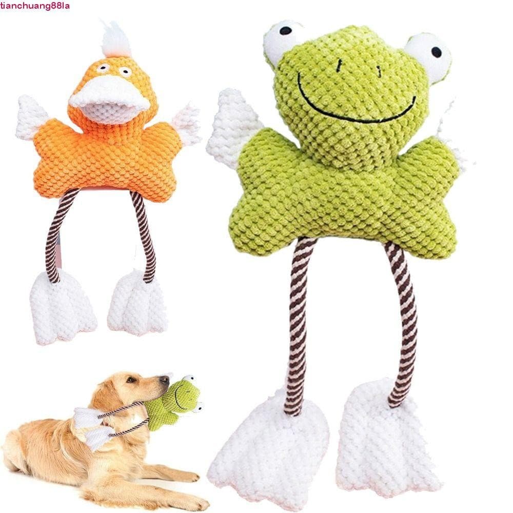 Brinquedos De Pelúcia Estridentes Para Cães TIANCHUANG , Brinquedo De Som De Apertar Animais De Estimação De Limpeza À P