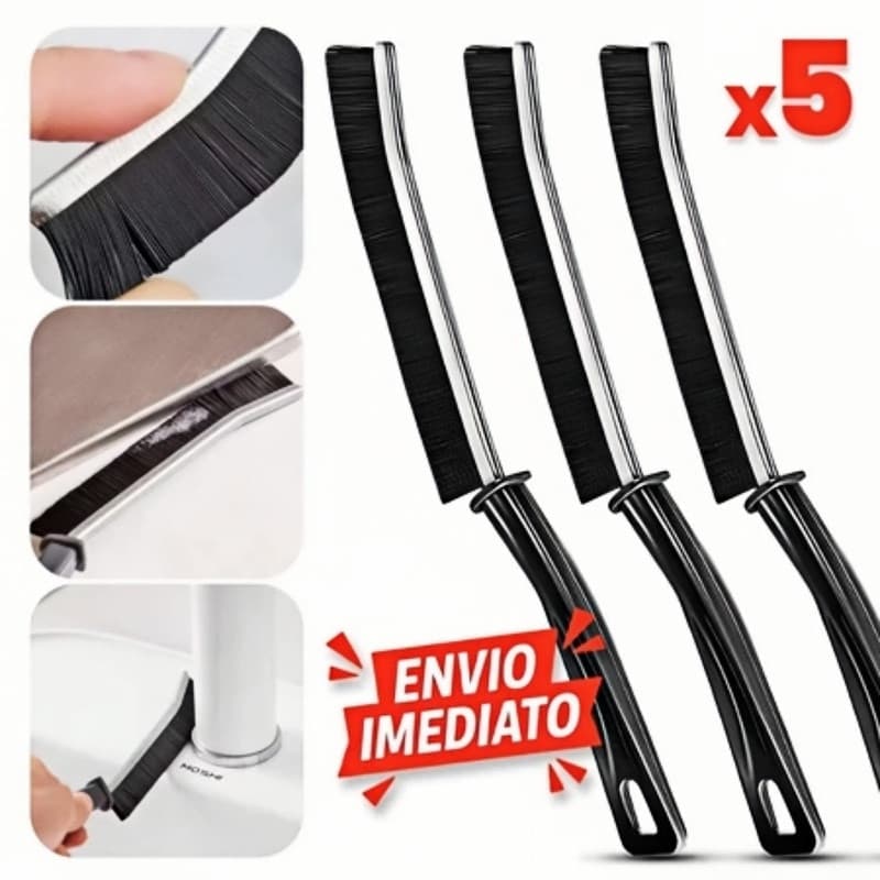 Escovas de Limpeza para Frestas e Cantos Multiuso Trilhos Janelas Banheiro Azulejos-FXS1