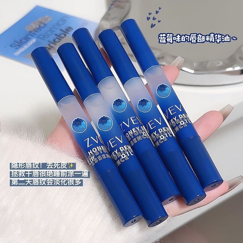Bálsamo labial feminino hidratante hidratante hidratante esfoliante pele morta desbotamento linhas labiais Anti-secagem