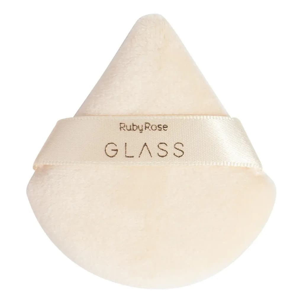 Esponja De Pó Ruby Rose Glass Powder Puff Hb-s04