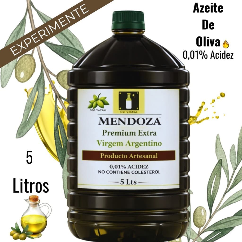 Aceite Mendonza Argentino 5l Extra Virgem