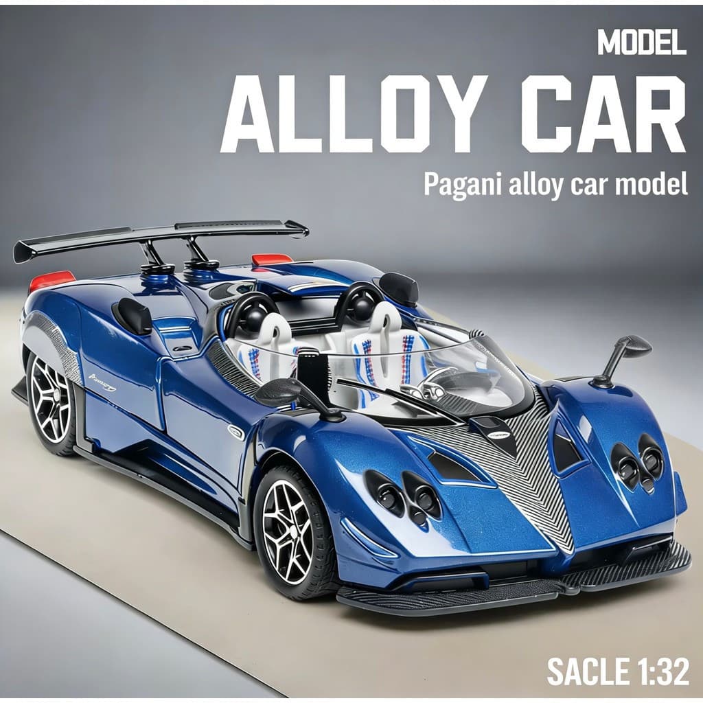 1 : 32 Pagani Modelo Brinquedos Adequados Para Crianças Menino De Carro Presentes Coleções Adultos De Aniversário
