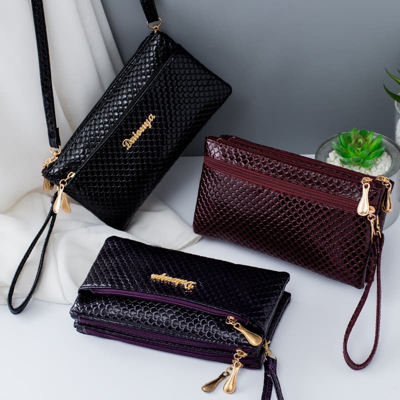 Bolsa para celular feminina mensageiro 2026 novo estilo estilo Horizontal senhoras de meia-idade um ombro