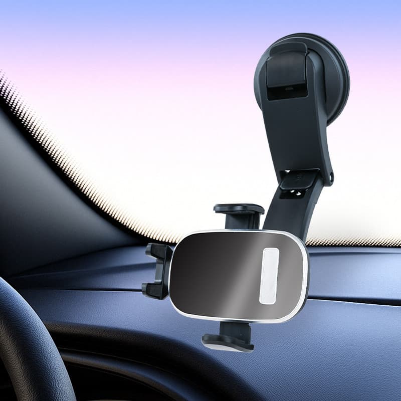 Suporte para carro ESamcore iPad, suporte para tablet de painel adequado para suporte de ventosa de carro, com clipe gra