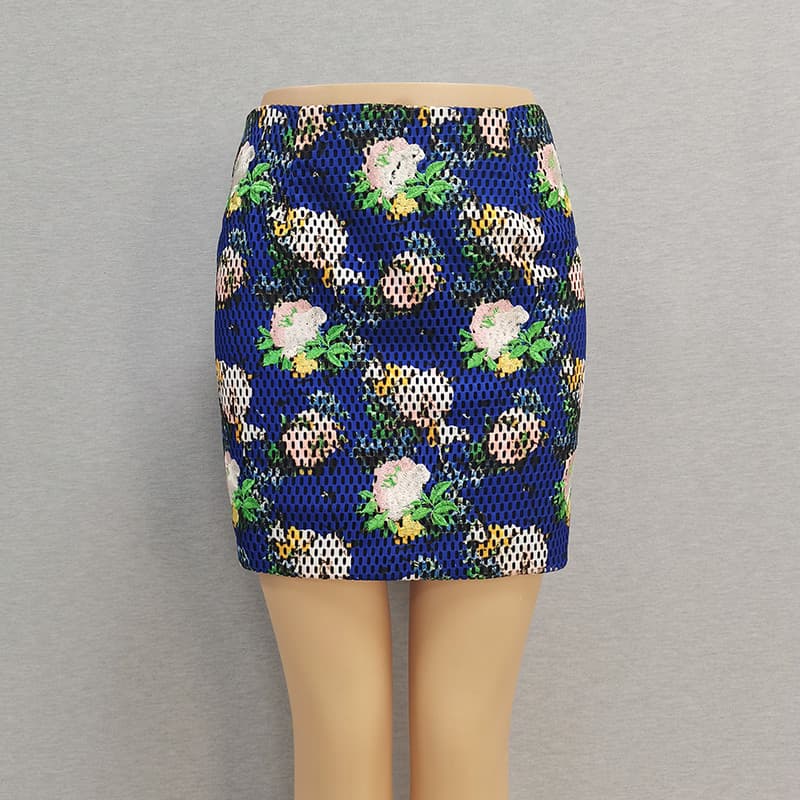 Contador de desconto de produto genuíno Saia extravagante Slim-fit Slimmer Look Elegante Celebridade All-match Ho