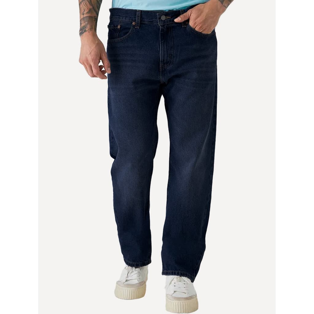 Calça Levis Original Jeans Masculina 505 Regular Escura LB5058001