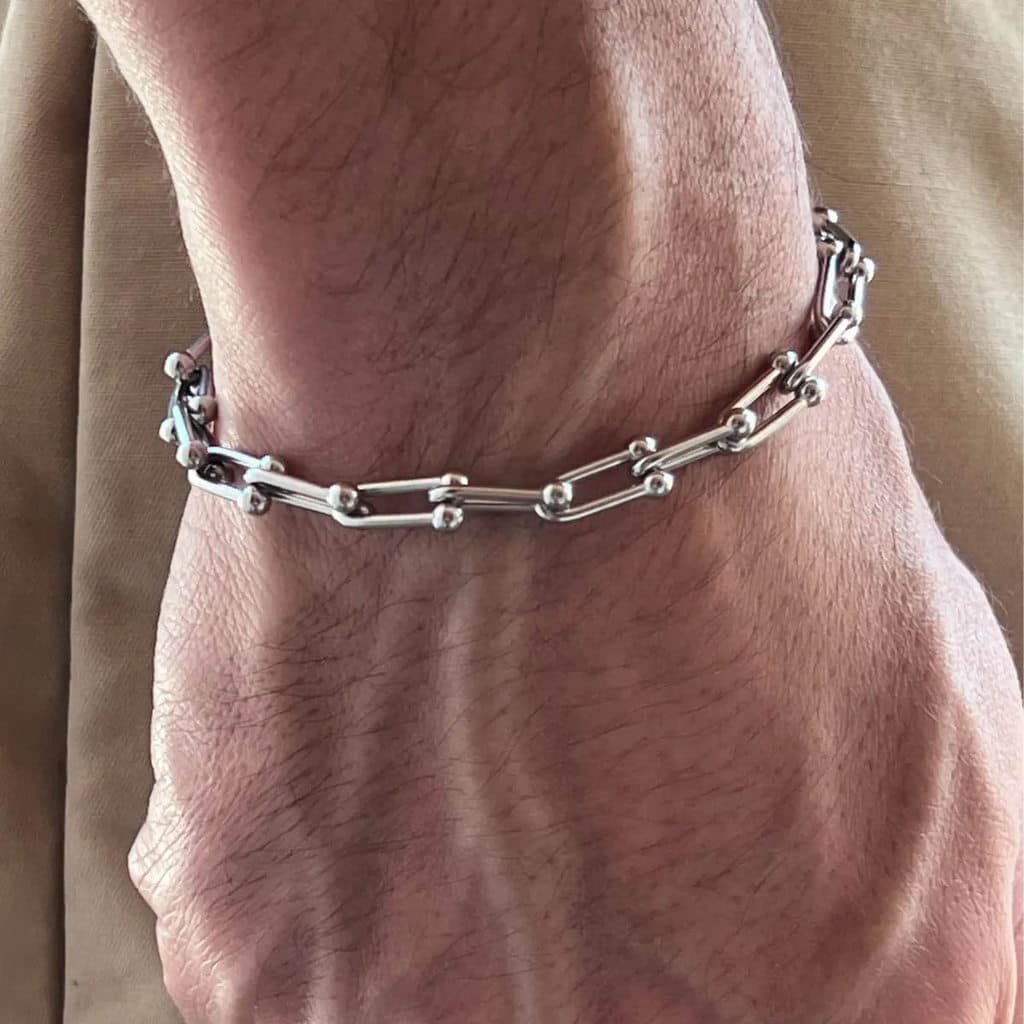 Pulseira Masculina Myrtos em Aço Inox