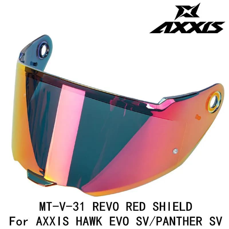 [2025NOVO] Viseira de capacete AXXIS para HAWK EVO SV PANTHER SV, viseira de substituição MT-V-31, acessórios originais