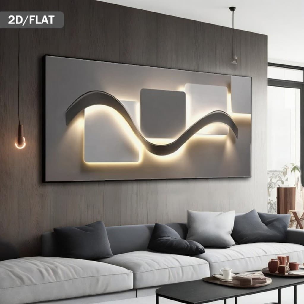 Quadro Decorativo Grande 115x80cm Artístico Charm Sala,Quarto,Copa,consultório,escritório,hall