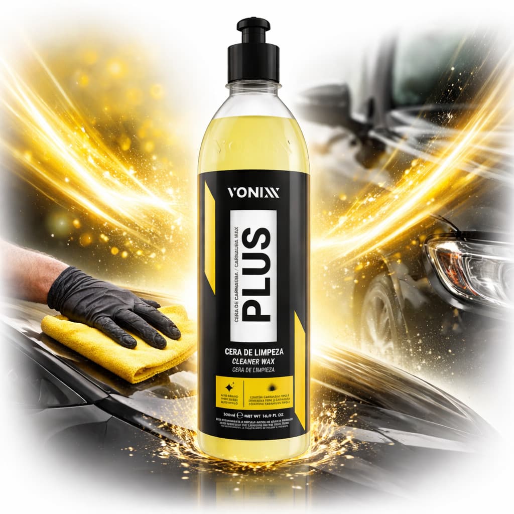 Cera Automotiva Carnaúba Plus Vonixx 500ml