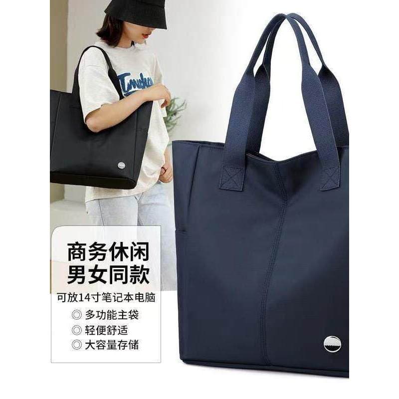 Muji japão importado Casual grande capacidade saco de pano masculino à prova dwaterproof água bolsa maleta novo estilo O