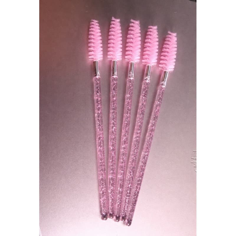 KIT COM 50 ESCOVINHA DE CÍLIOS SOBRANCELHAS LASH MAQUIAGEM BELEZA