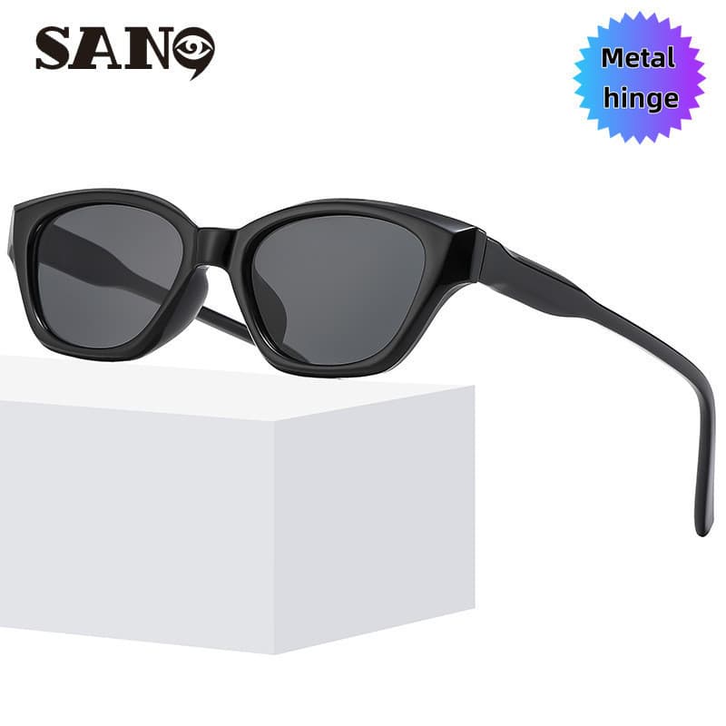 Óculos de sol unissex retrô europeus e americanos Metalcod Hinge (San9), com proteção UV.