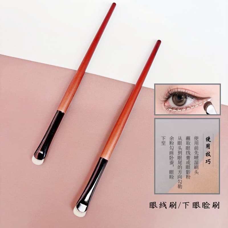 Cangzhou Ultra-fino em forma de crescente escova de delineador em forma de leque escova de lâmina para deitar escova de