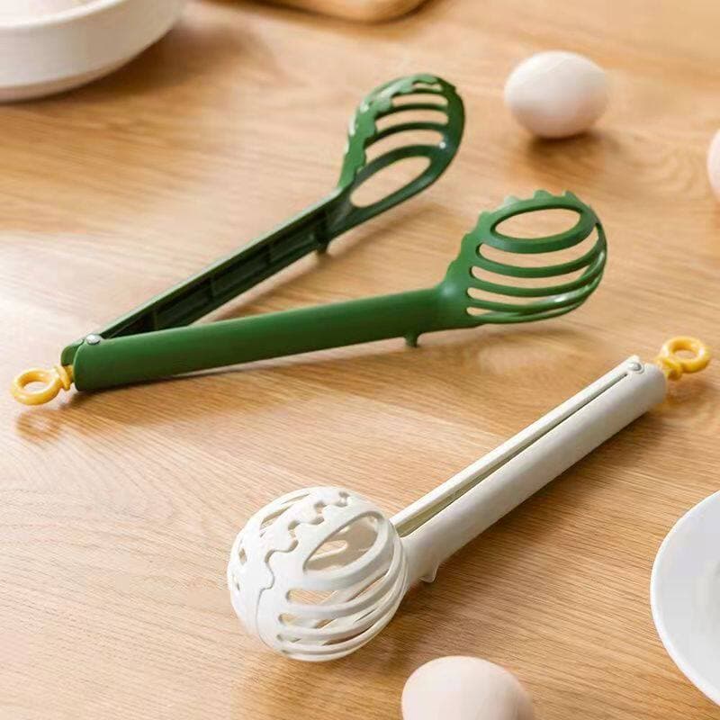 Pinça de ovo macarrão cozinha multifuncional batedor de ovo ovo Fisher agitador vara pinças de pão pinças de macarrão pi