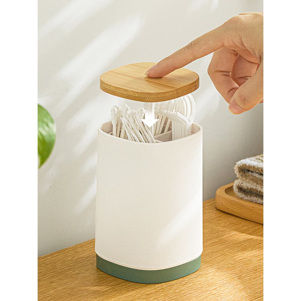 Caixa de palito de dente única criativa tipo prensa doméstica suporte de palito automático sala de estar caixa de armaze