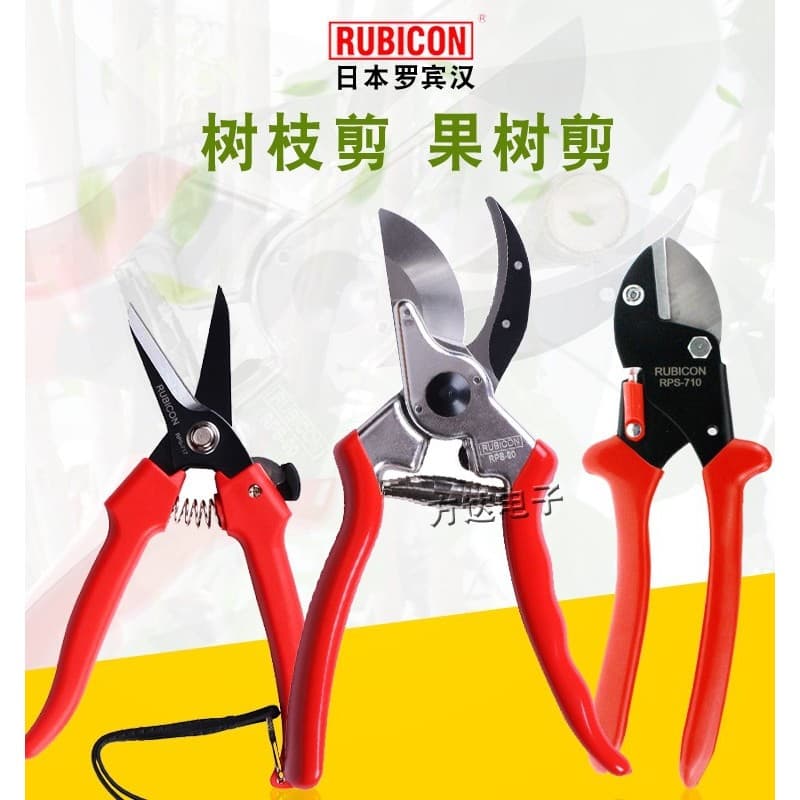 Japão RUBICON Robin Hood Multifuncional Tesouras de jardinagem Tesouras de ramos Tesouras de poda Tesouras de poda Tesou