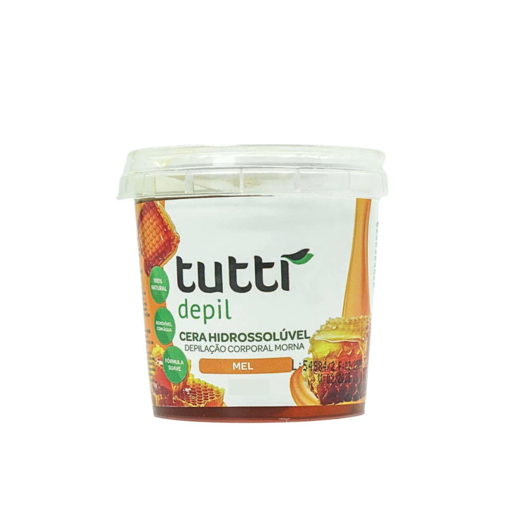 1,3kg - Cera Hidrossolúvel Mel Tutti Depil