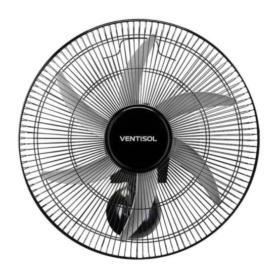 Ventilador de Parede 50cm Turbo 6 Pás Ventisol Cinza