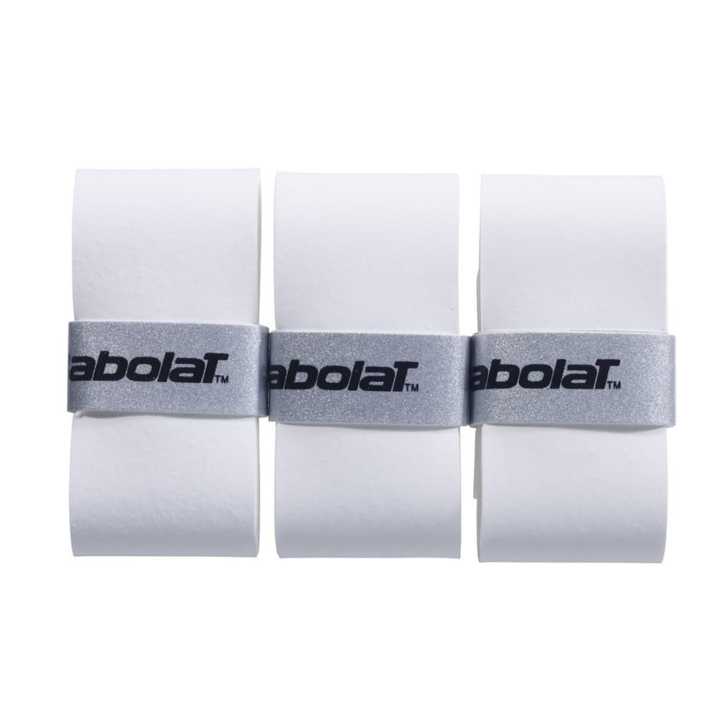 Overgrip Babolat Kit Com 3 Unidade Para Raquetes de Tênis, Squash, Beach Tennis e Badminton.
