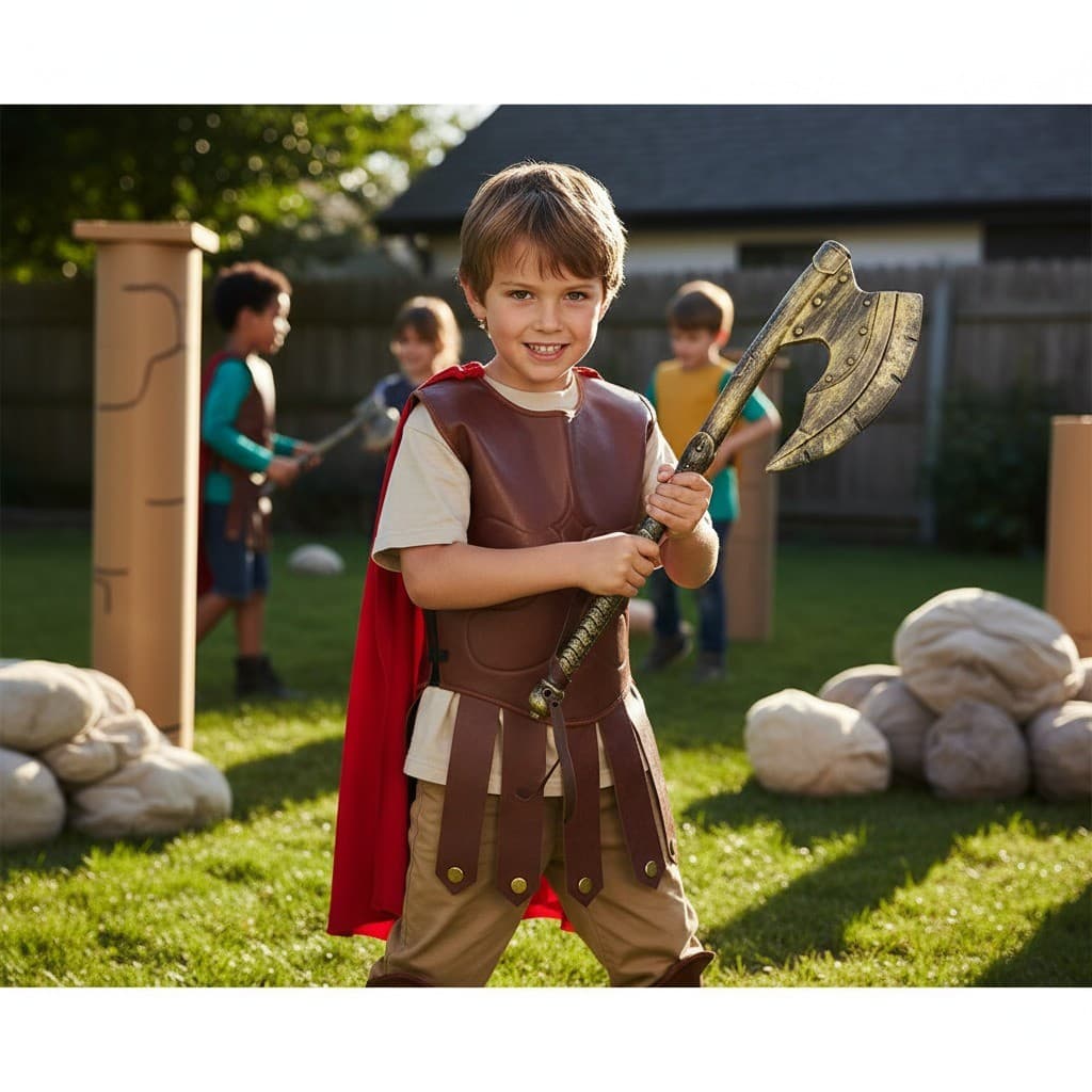 Machado Gladiador de Plástico Infantil - Modelo 2