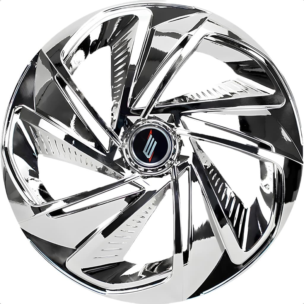 Calota Esportiva Aro 14 Universal Modelo Nitro Cromado