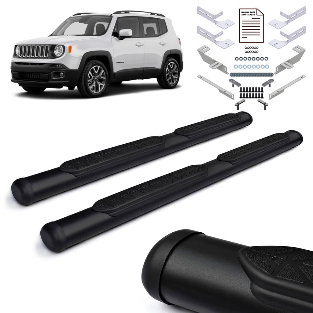 Estribo Oblongo Renegade Preto